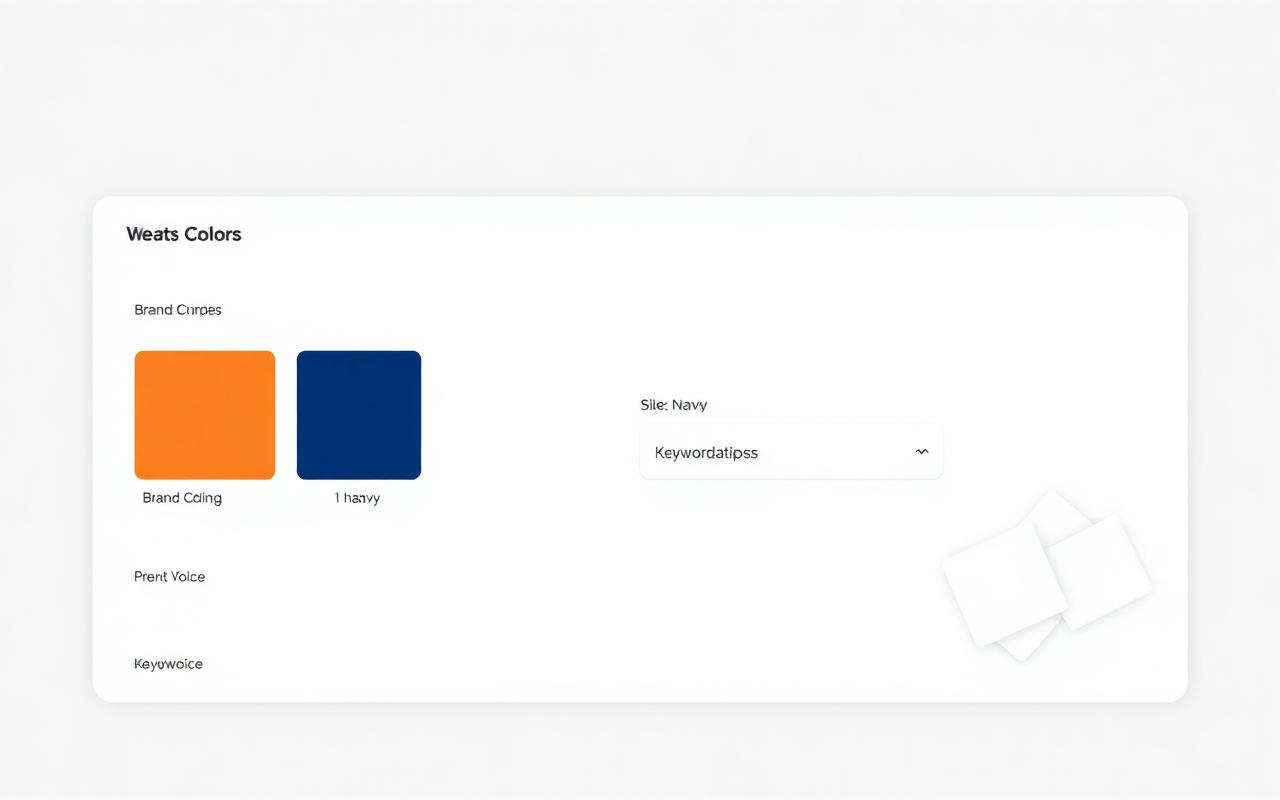Brand Kit preview in ContentHob