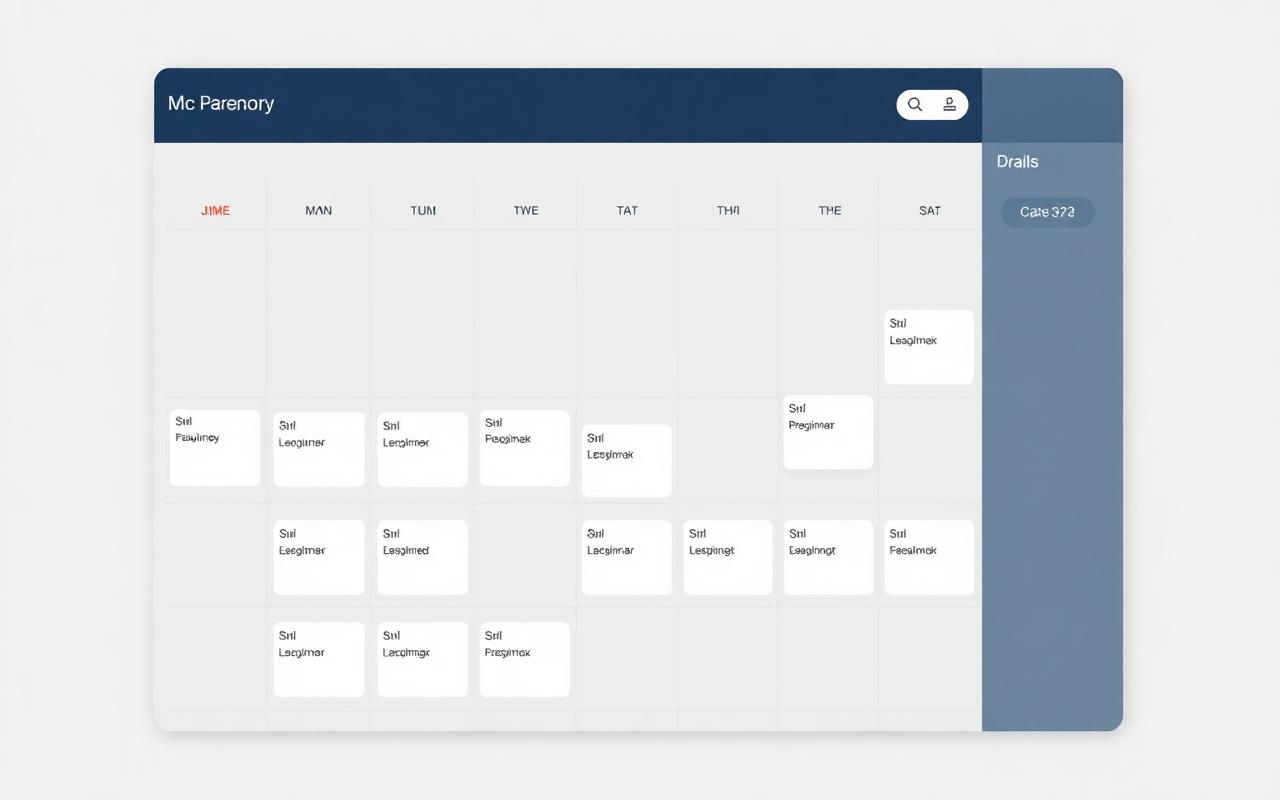 Content Calendar preview in ContentHob