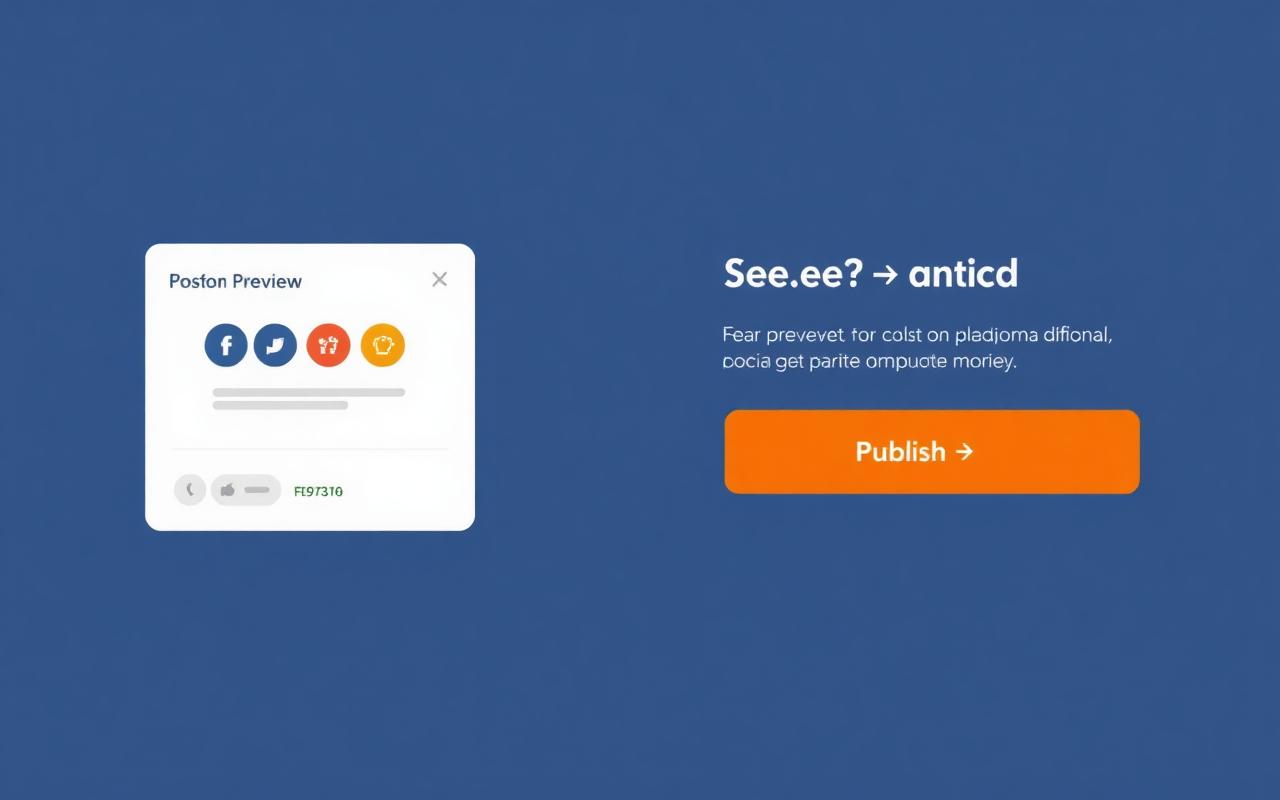 One-Click Publishing preview in ContentHob